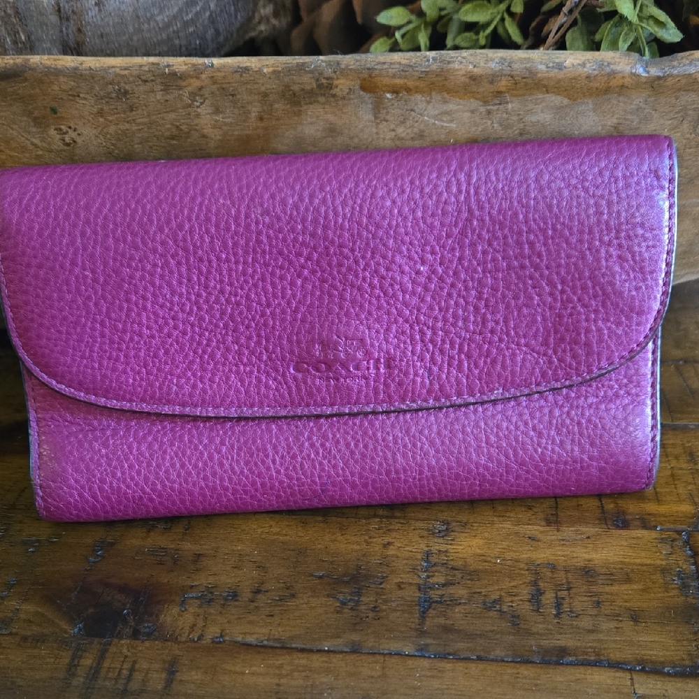 Coach Soft Leather Wallet
